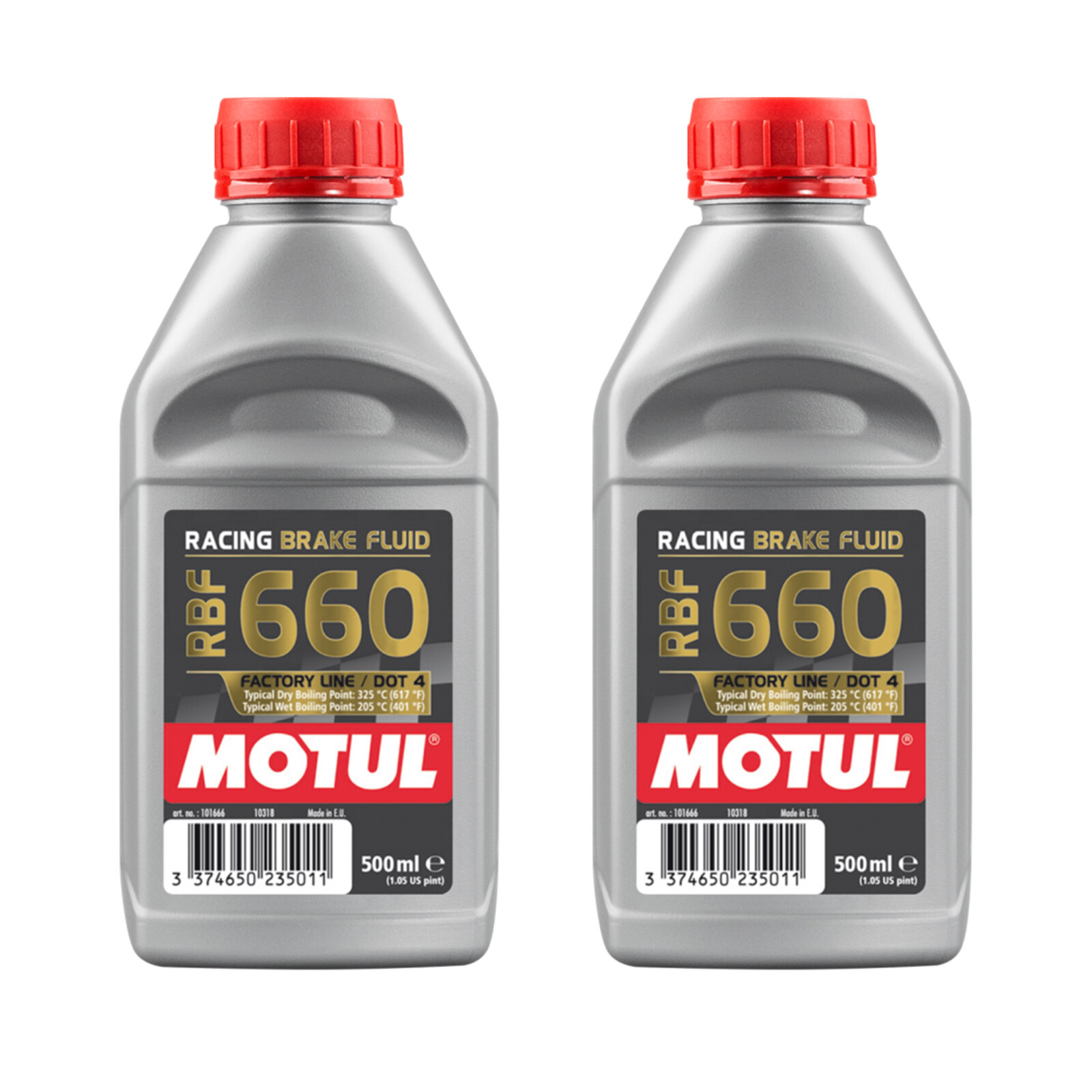 Mf7250 Brake Clutch Oil Motul Rbf 660 Factory Line Dot 4 Racing - 2X 500Ml