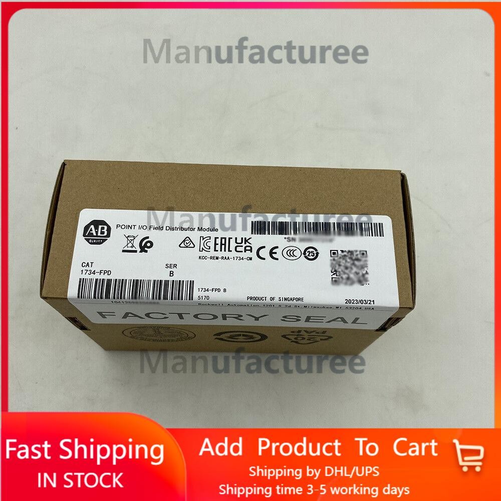 New AB 1734-FPD 1734FPD I/O Module Factory Sealed AB Allen-Bradley US Free Tax