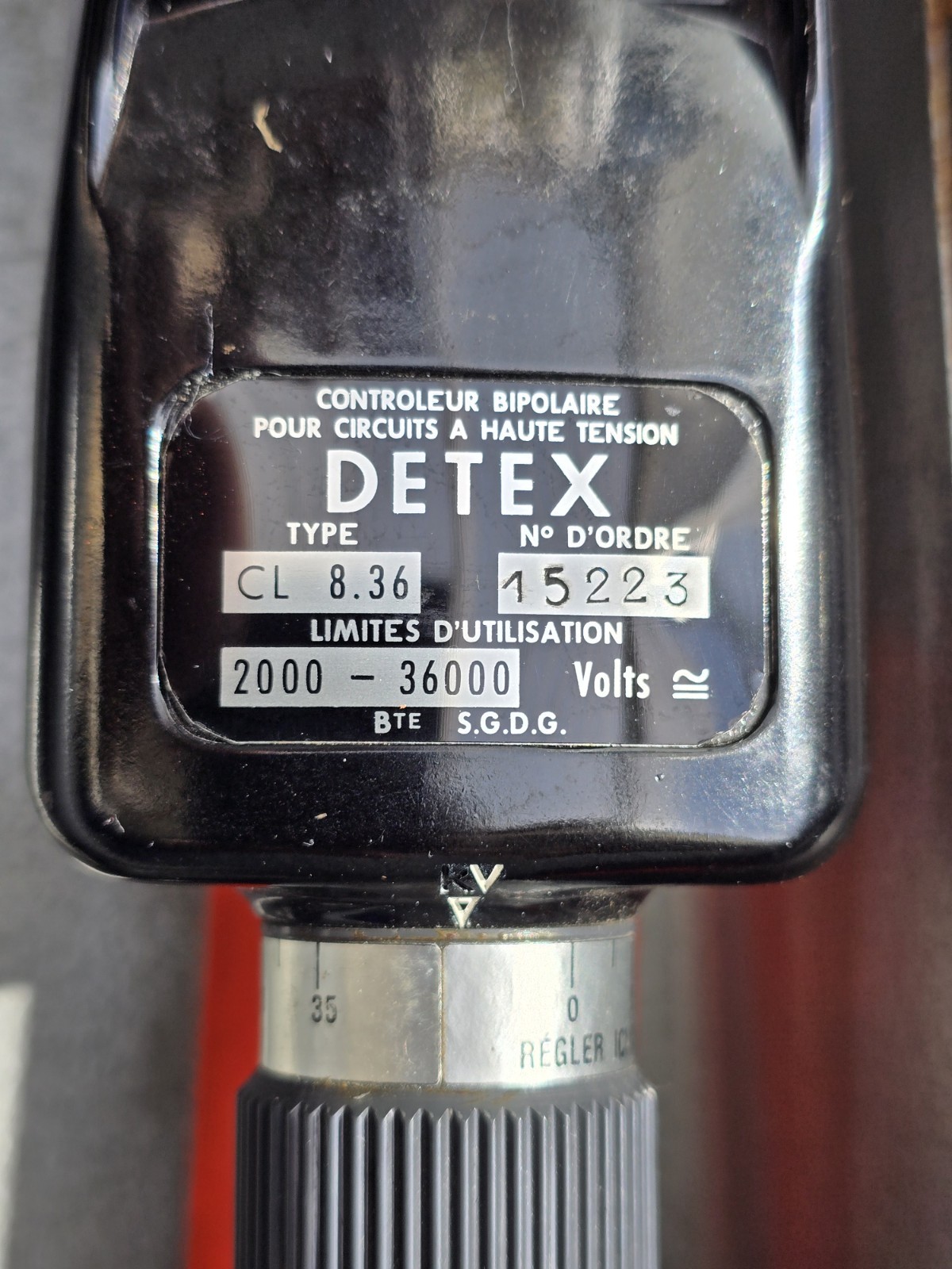 Detex cl 8.36 two pole phase tester