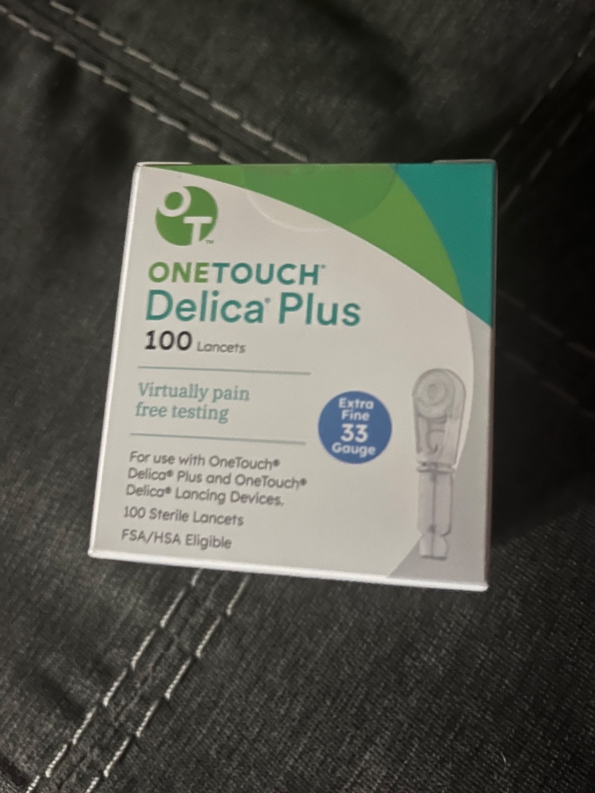 OneTouch Delica Extra Fine 33 Gauge Lancets