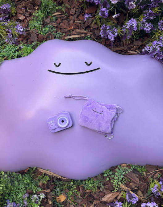 Pokemon Ditto Mini Digital Camera 8GB SD Card Official Korea