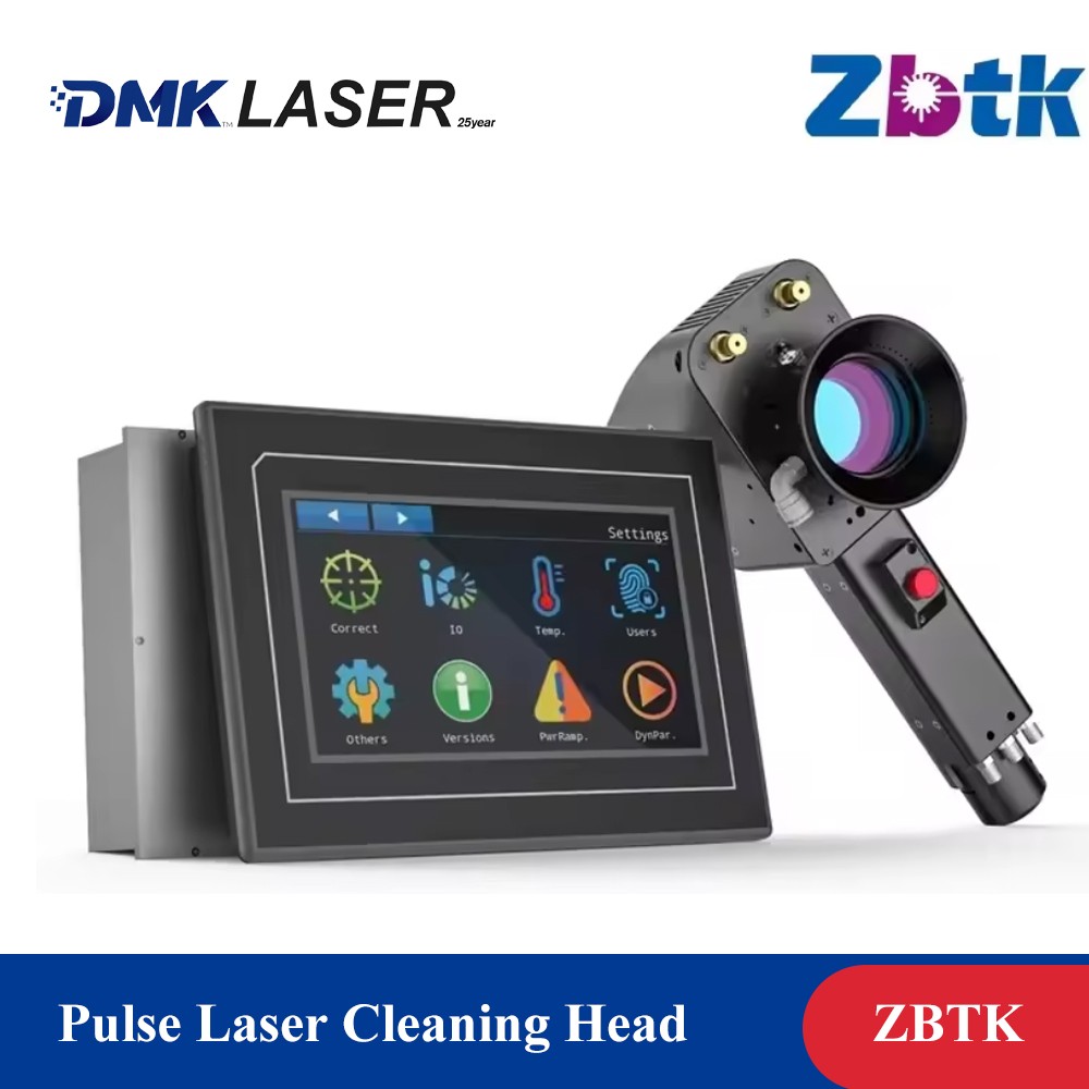 ZBTK ZBINNO DHCP300-Plus Pulse Laser Cleaning Head 300W Laser Rust Remover Gun