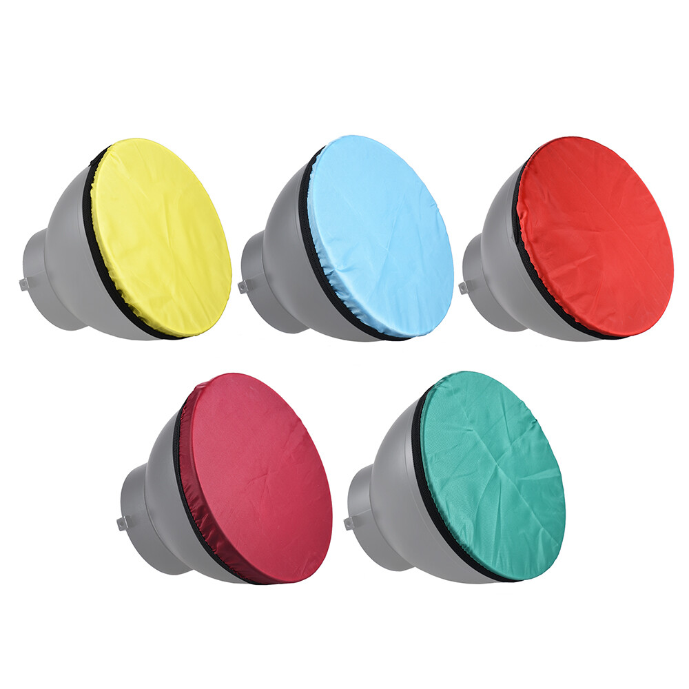 Soft Diffuser Cloth Kit for Standard  Reflector 5 Colors/Set L7R5