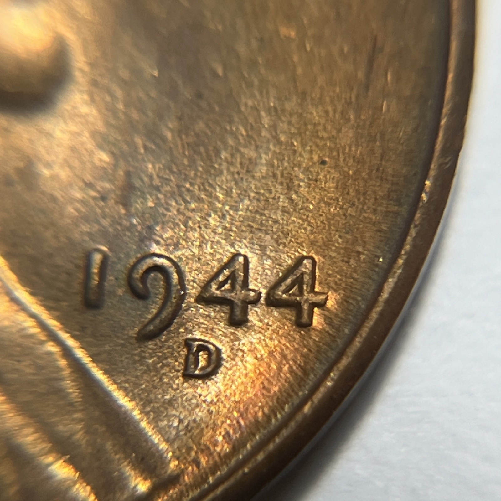 1944 D/D Wheat Penny Errors DDO Die Clash Uncirculated