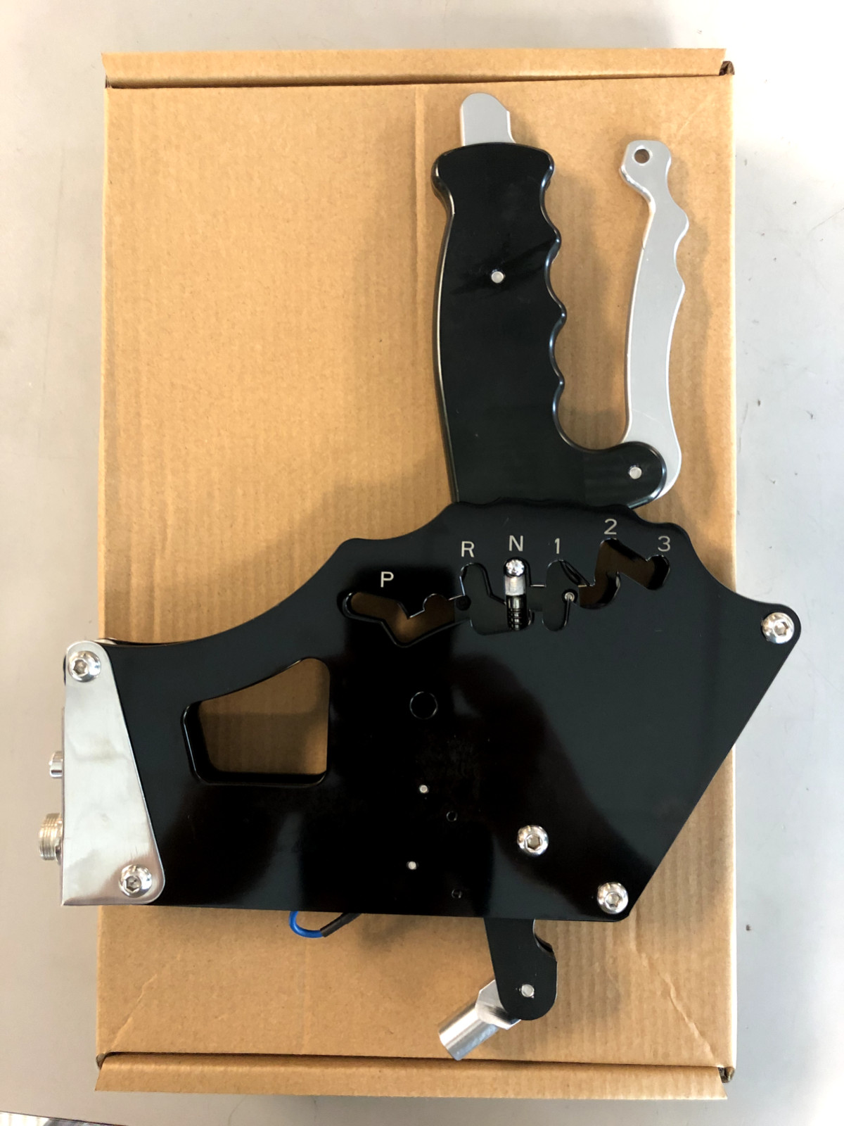 Billet Aluminum Chevy Th350 Th400 Reverse Pattern Drag Racing Shifter Kit