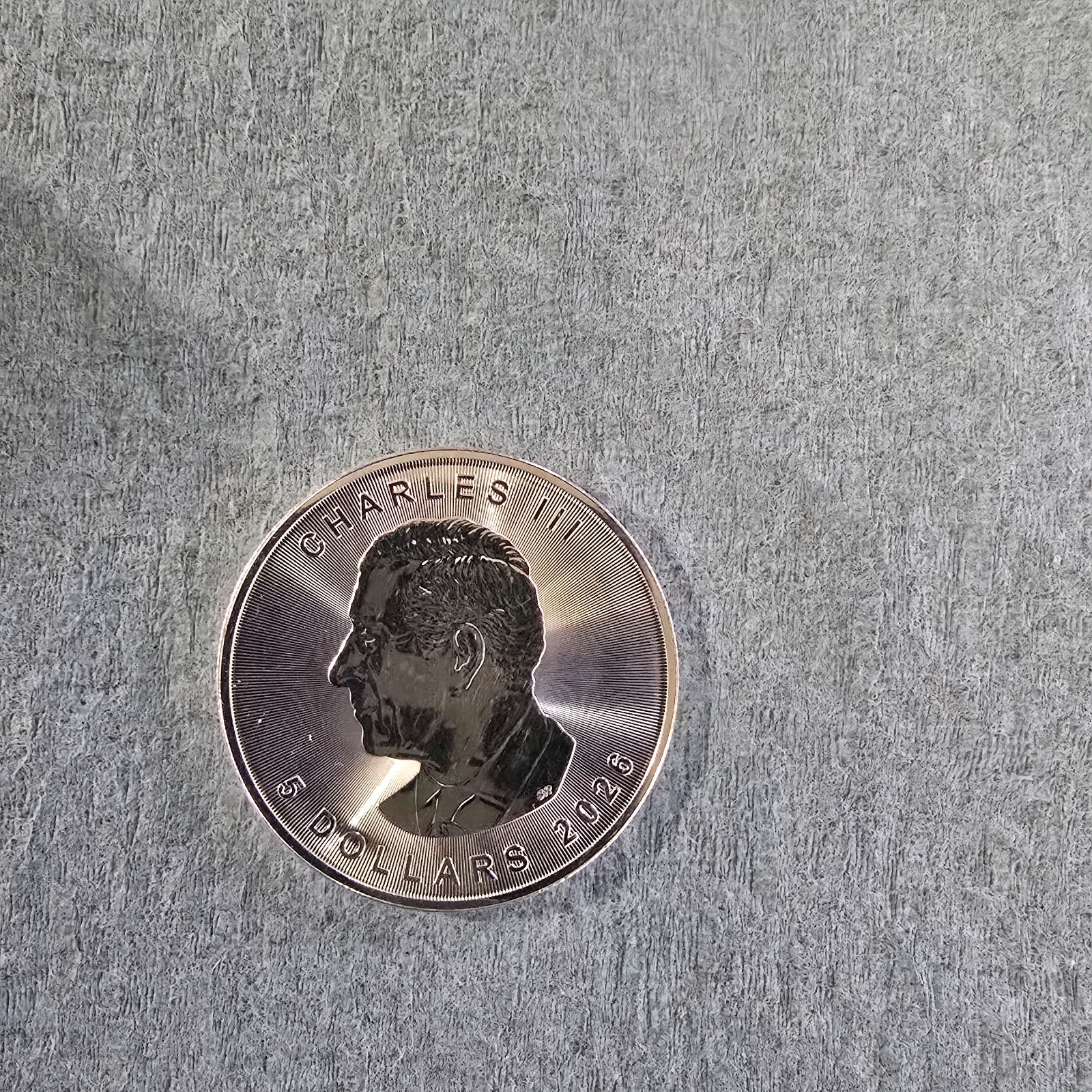 2026 $5 Canadian Maple Leaf Proof Silver 1oz Sigma verified