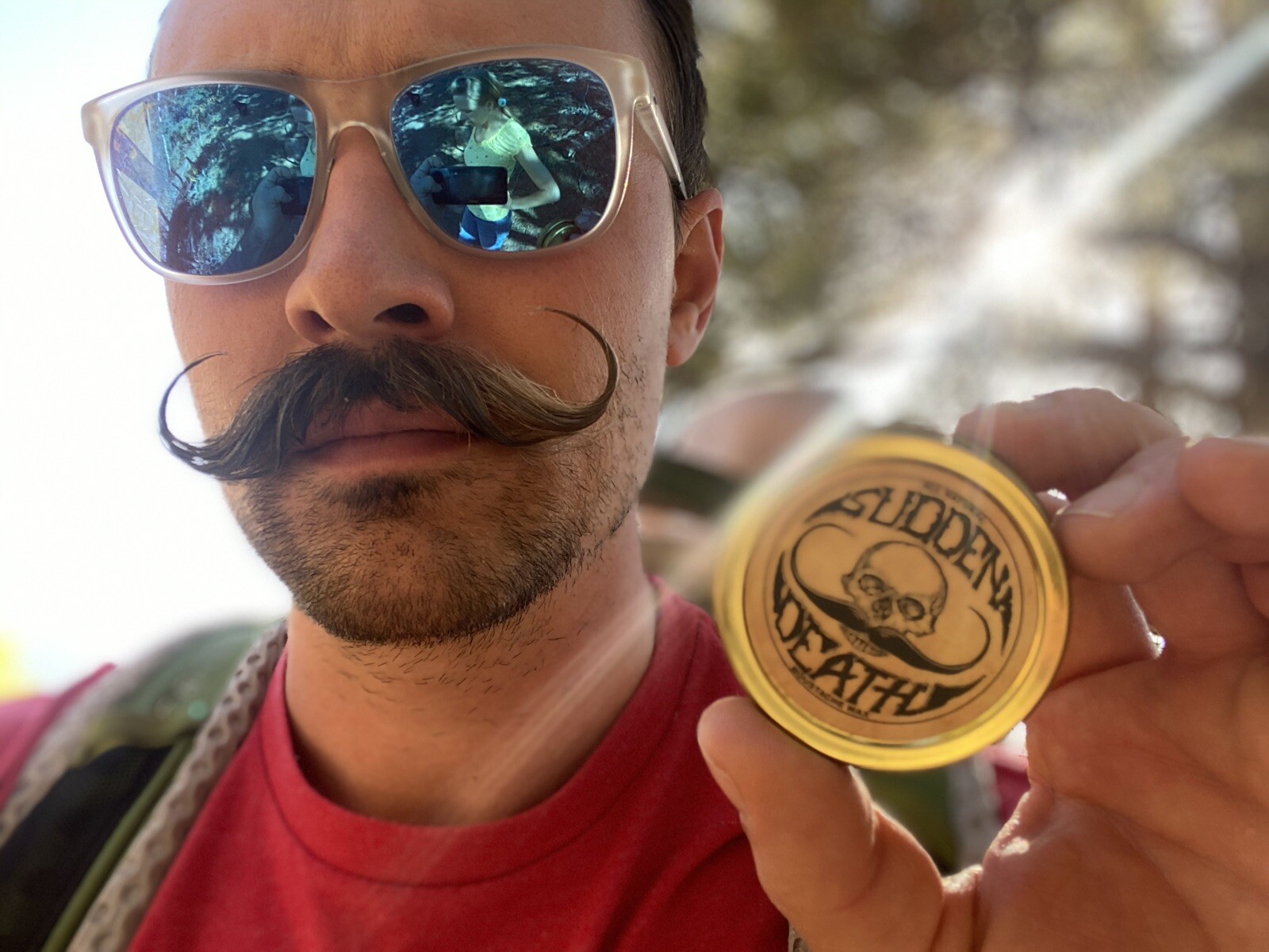 Sudden Death Mustache Wax (Strong Hold, Easy Application) By Death Grip