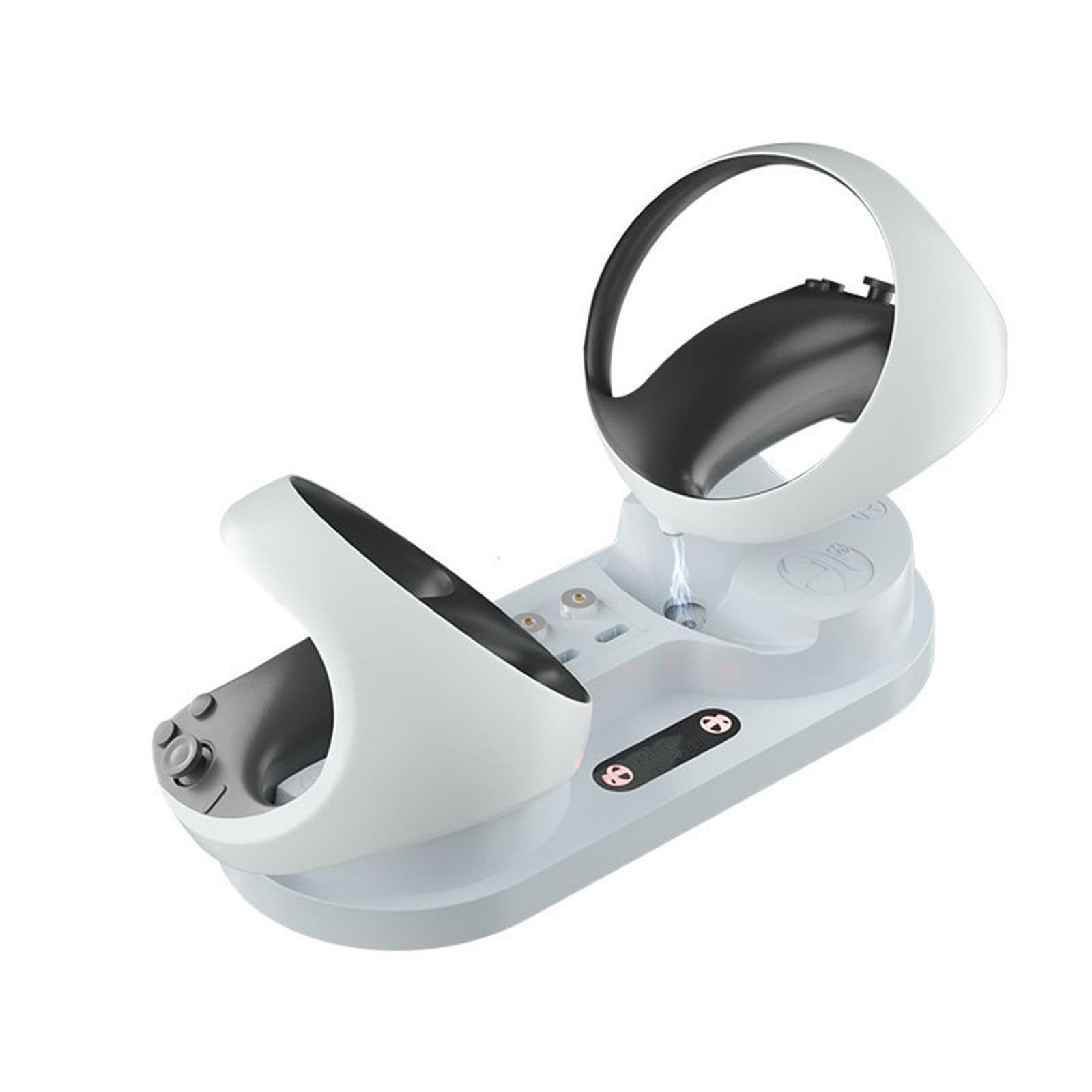 Dual Charging Dock Station Stand Base Charger For PS5 PS VR2 Controllers Console