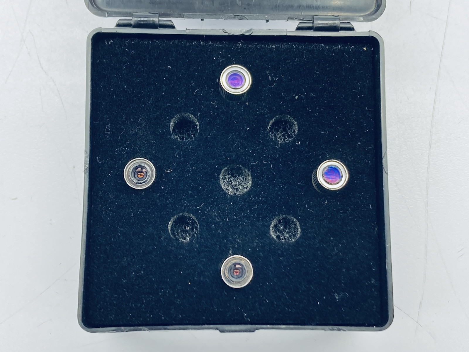 LOT OF 4 EVEREST VIDEOPROBE TIP ADAPTERS 8mm PROBE TIP OPTICS IPT820FF / IPT840