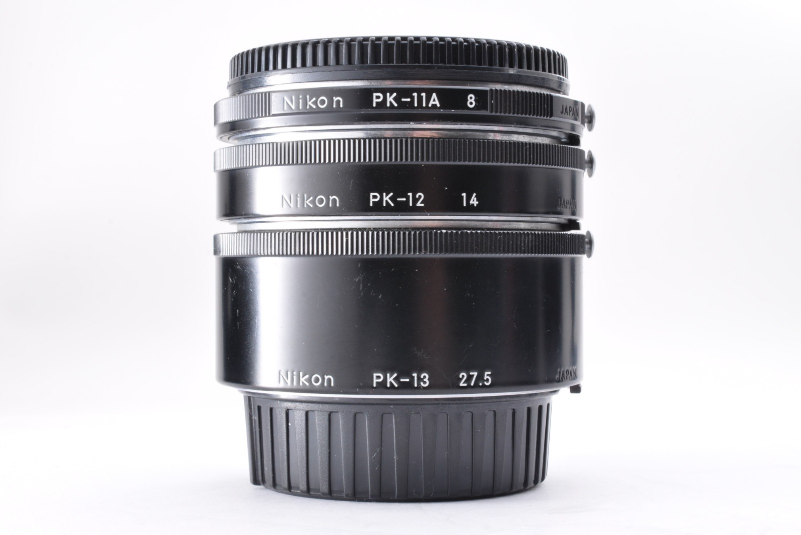 Nikon Auto Extension Ring Set PK-11A PK-12 PK-13 for Ai F-mount N/MINT Japan 228
