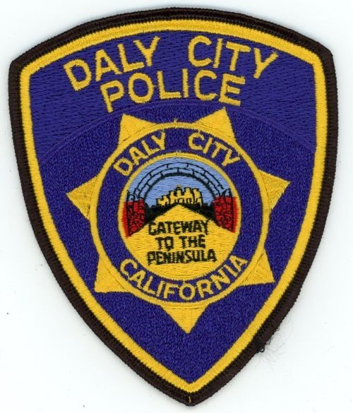 CALIFORNIA CA DALY CITY POLICE NICE SHOULDER PATCH SHERIFF
