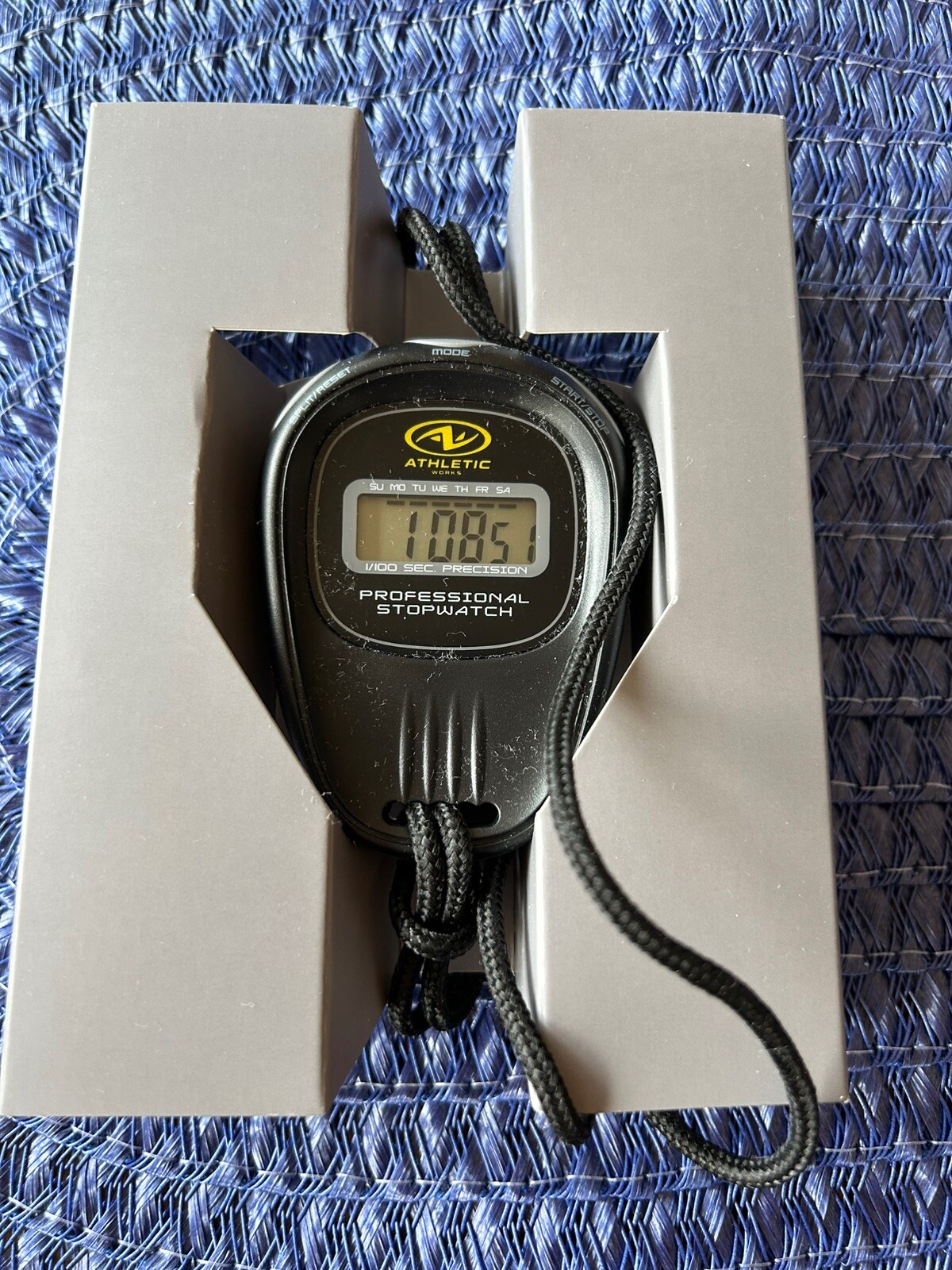 Athletic Works Digital Stopwatch - Black