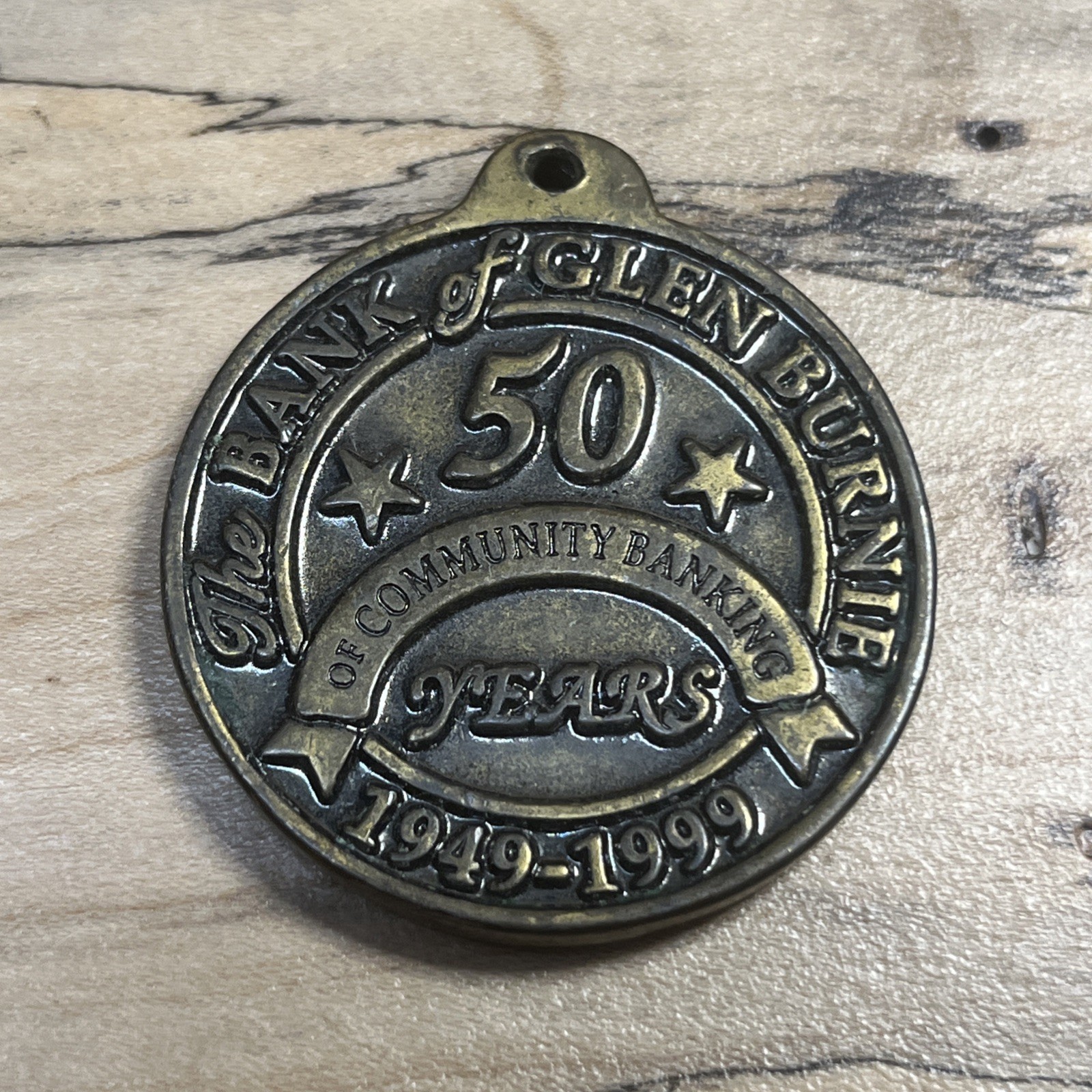 Bank Of Glen Bernie. Glen Bernie, Maryland Key Fob *B651