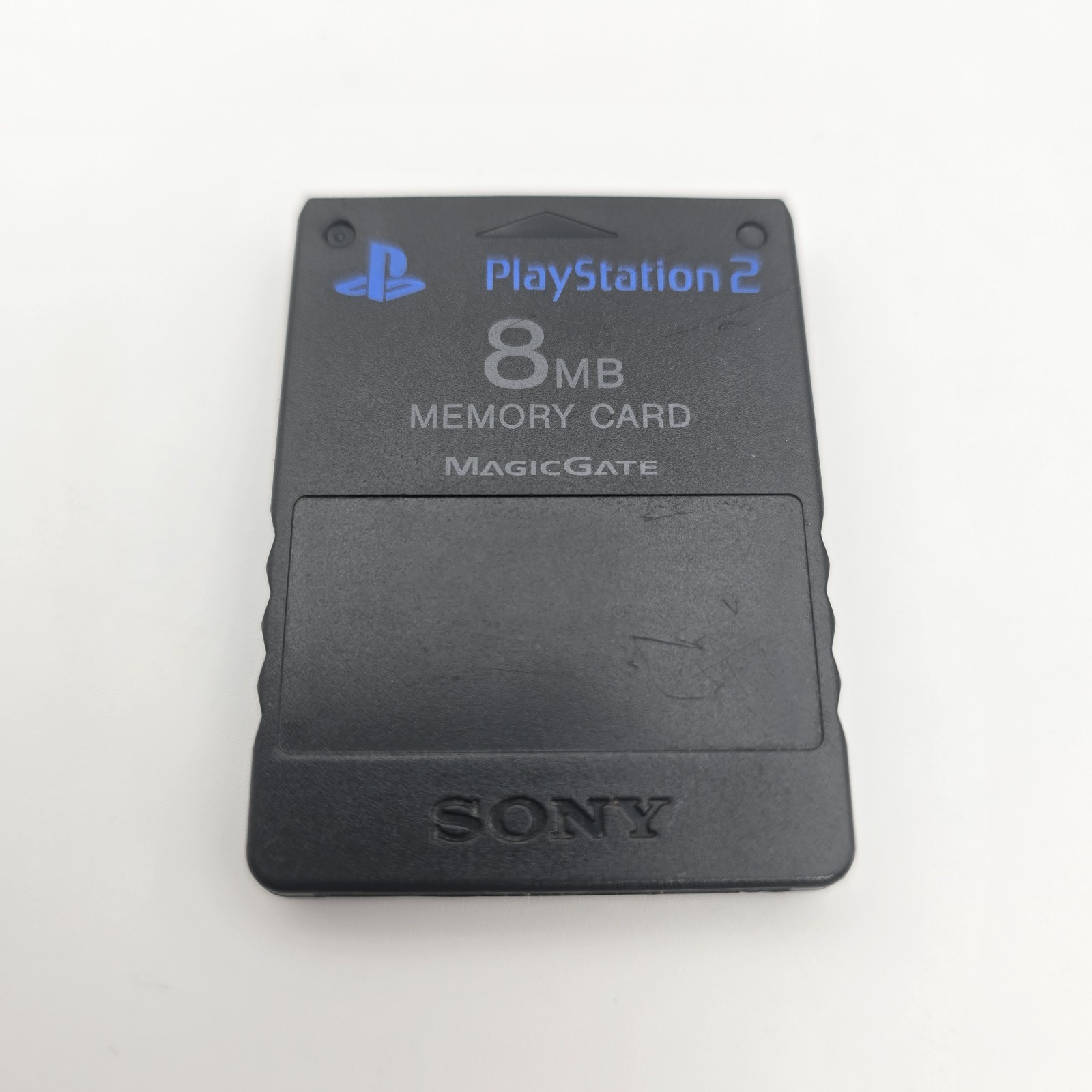 Official Sony PlayStation 2 PS2 8MB Magic Gate Memory Card Black (Tested, Works)