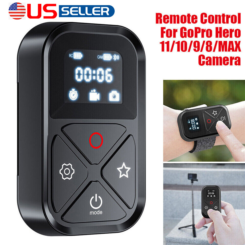 80M WIFI Bluetooth Remote Control W/Shortcut Key For GoPro Hero 11/10/9/8/Max