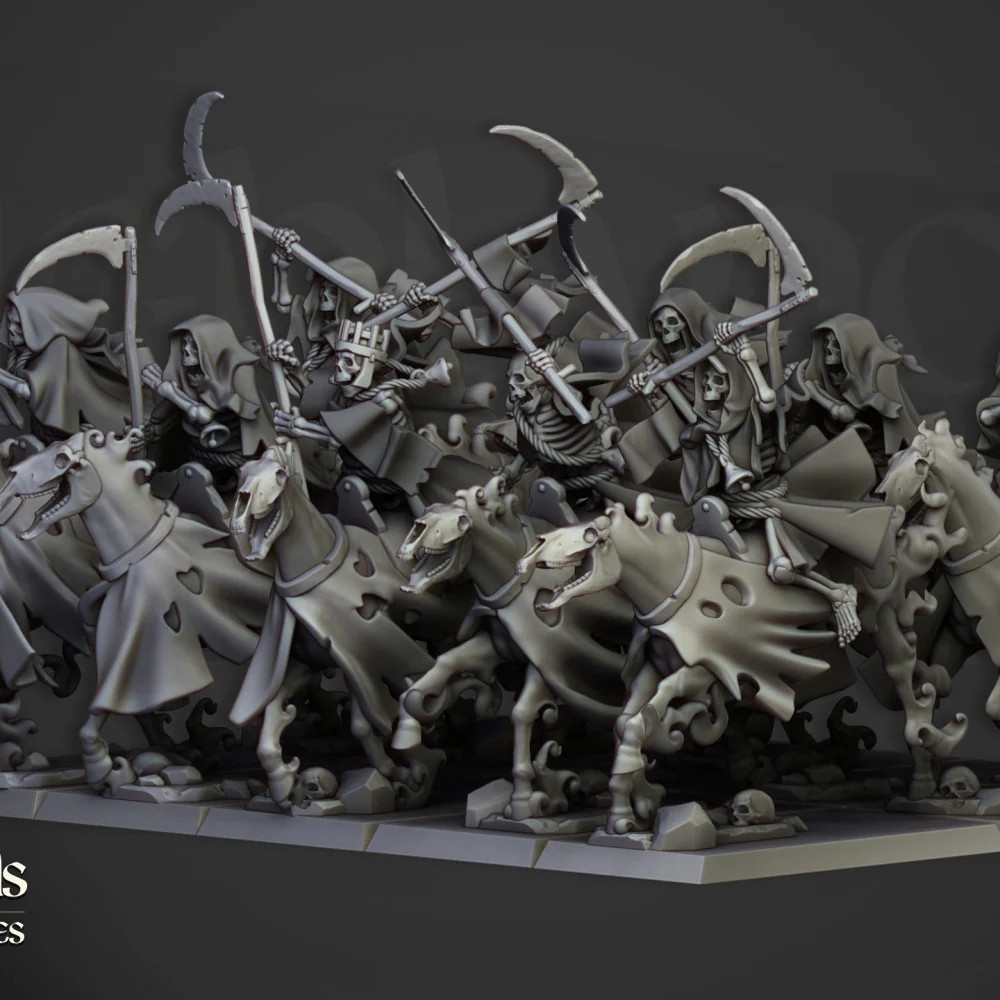 Spectral Cavalry - Resin Tabletop Miniature