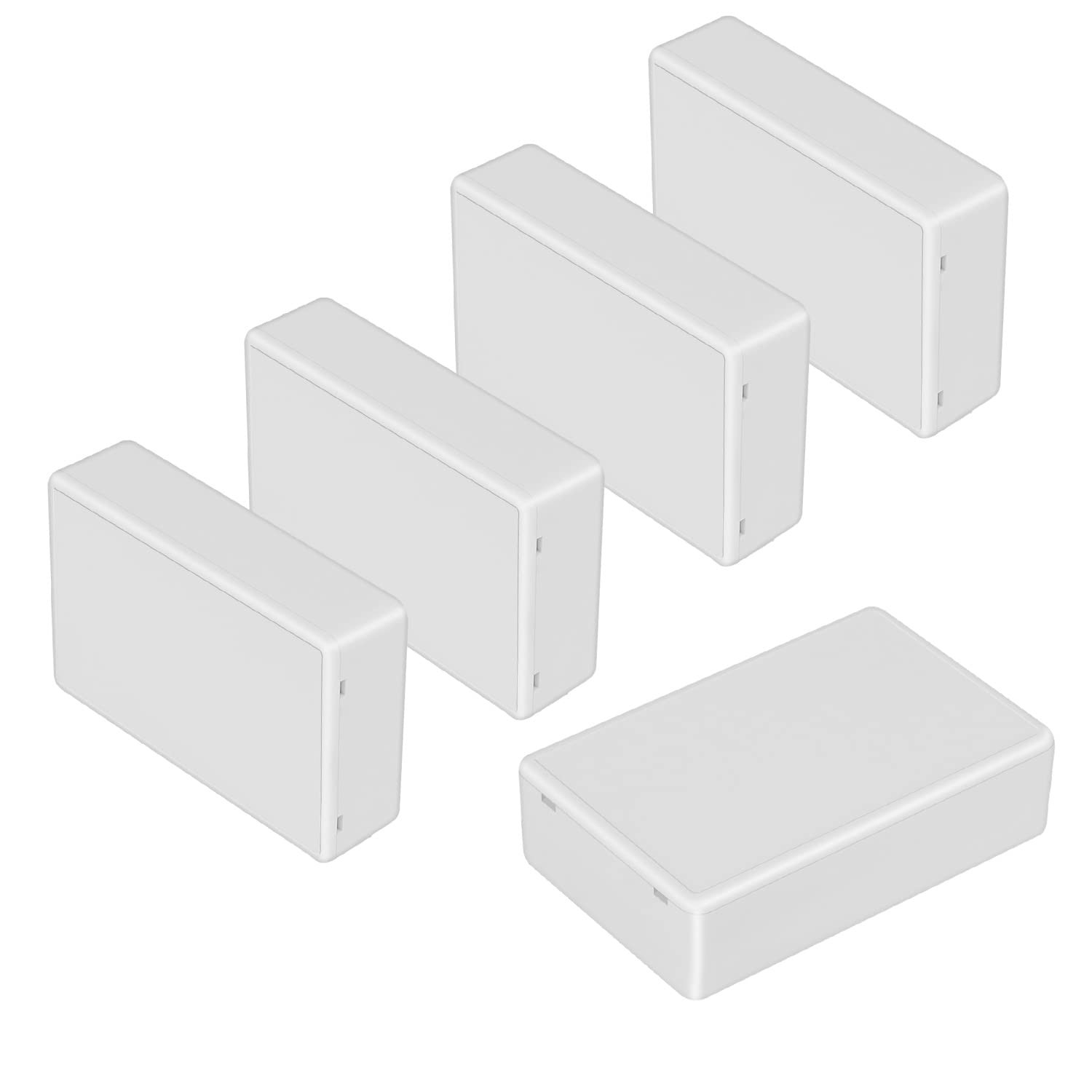 LeMotech Project Box 5 Pieces ABS Plastic 3.94x 2.36x 0.98, 5 pieces