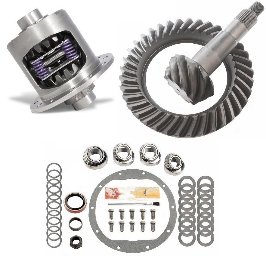 DANA 44 - FORD REVERSE - 3.54 MOTIVE RING AND PINION - DURAGRIP POSI - GEAR PKG