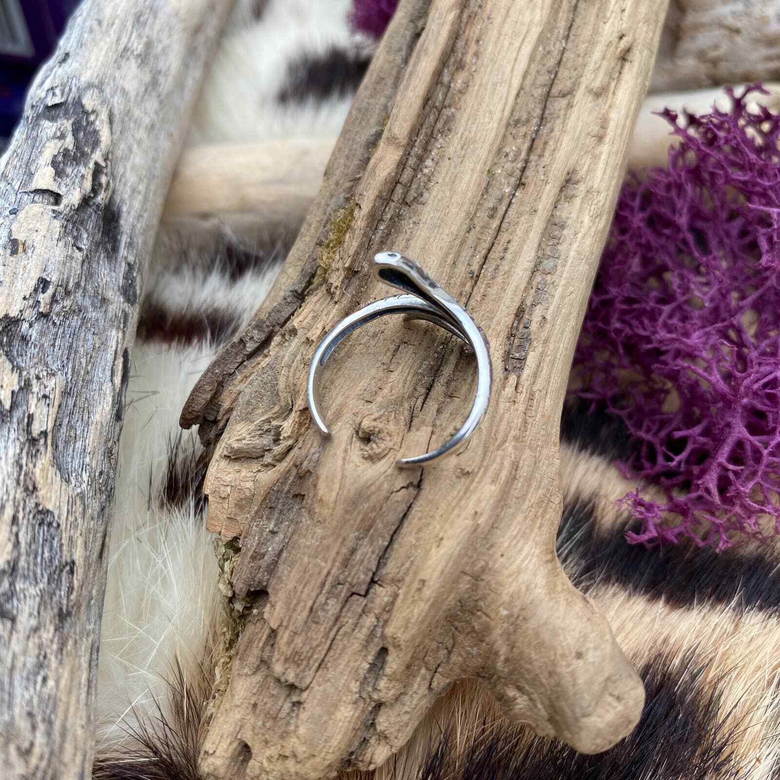 Snake Sterling Silver Toe Ring Midi Ring