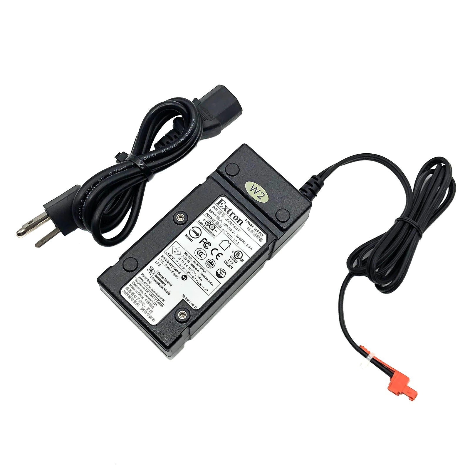 Original Extron AC Adapter for Extron IPCP Pro 250 IP Link Pro Control Processor