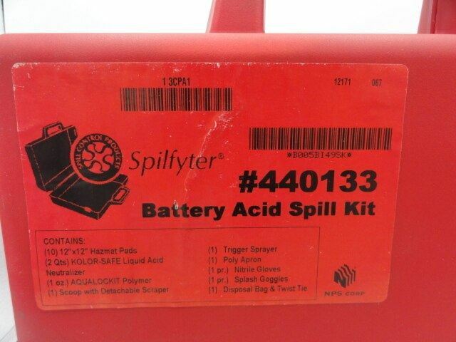 Spilfyter 440133 Battery Acid Spill Kit