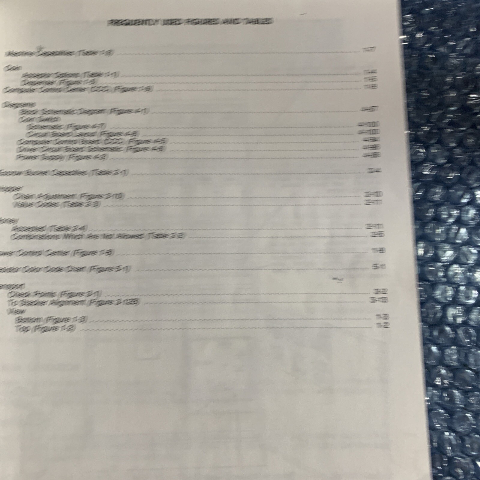 Original Rowe Bill coin changer Bc– 3500 ￼machine manual