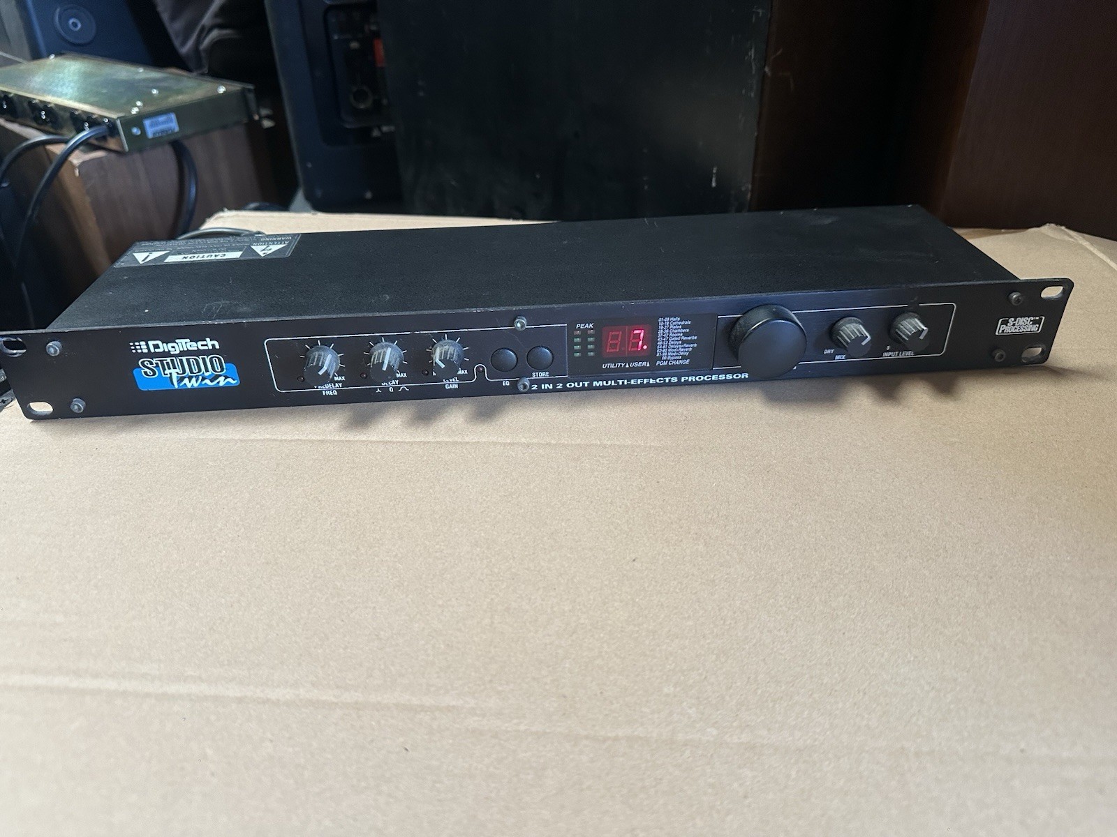 Digitech Studio Twin Processor 2 In 2