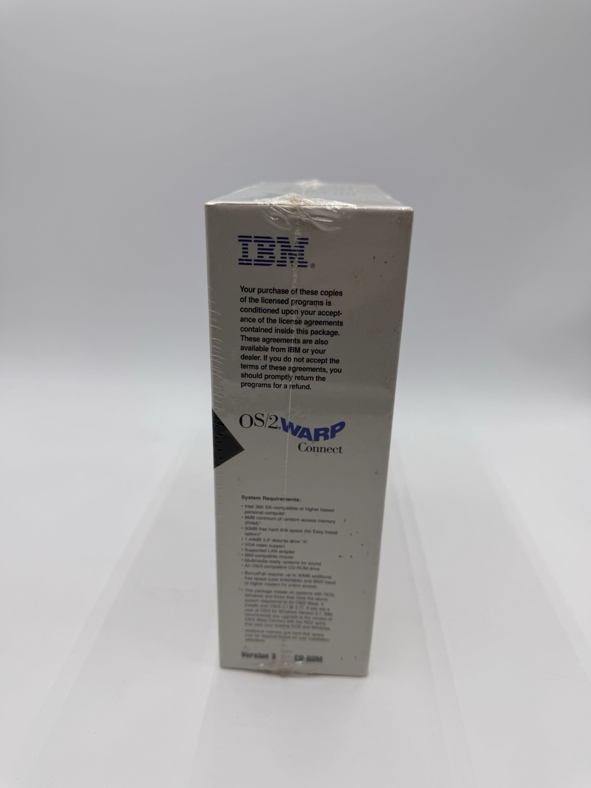 IBM OS/2 Warp Connect Version 3 CD-Rom Vintage Computer Software
