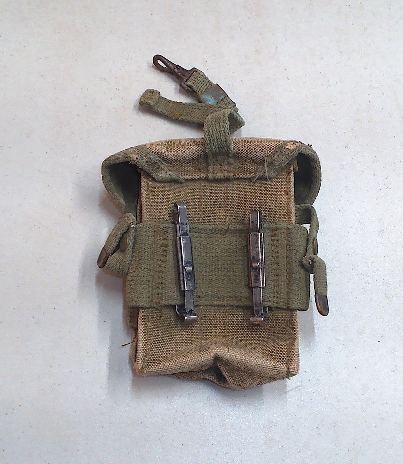 USGI M1956 Vietnam Korean War Era Case Small Arms Ammunition Pouch 1st Pattern