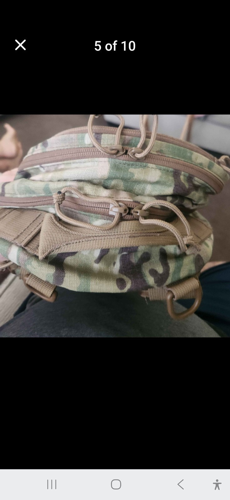 Camelbak Maximum Gear HAWG Hydration Backpack Camouflage Great Condition