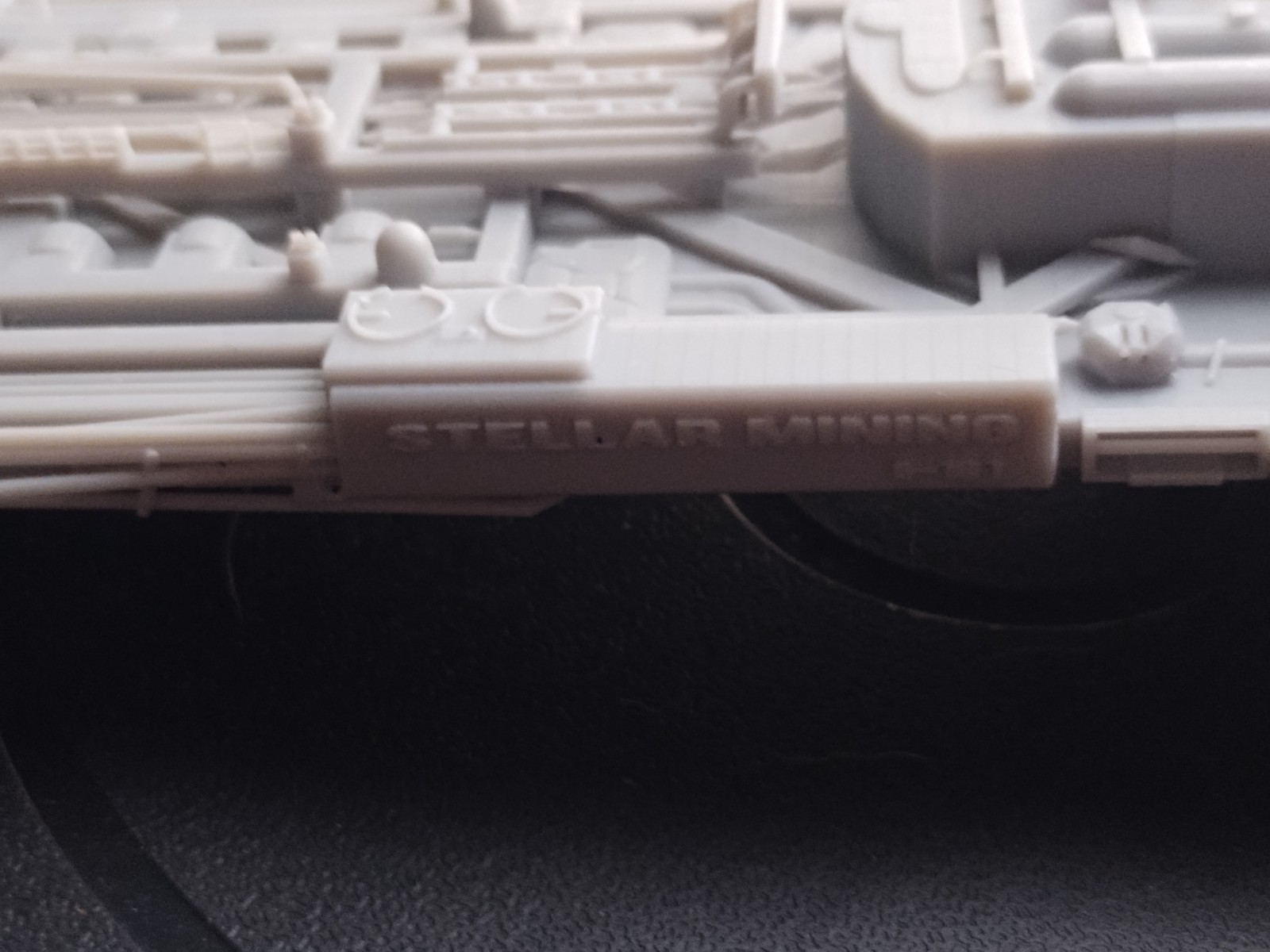 Battlestar Galactica Stellar Mining Ship 3D Resin Print 8.75"
