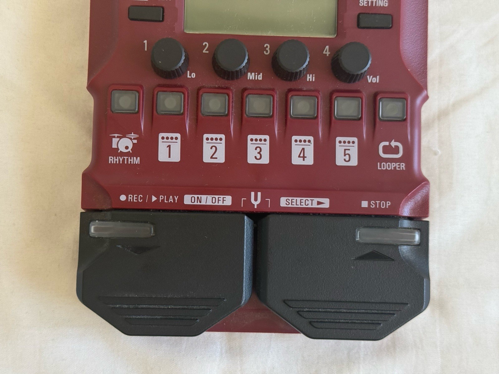 Zoom B1 FOUR Bass Multi-Effects Processor Pedal Preowned Untested