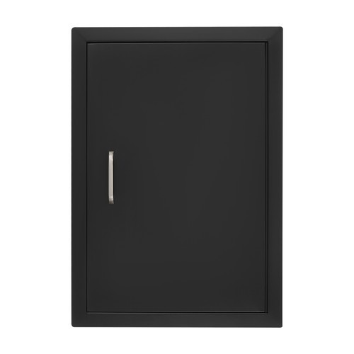 Single BBQ Access Door, Durable Carbon Steel for Outdoor Kitchen