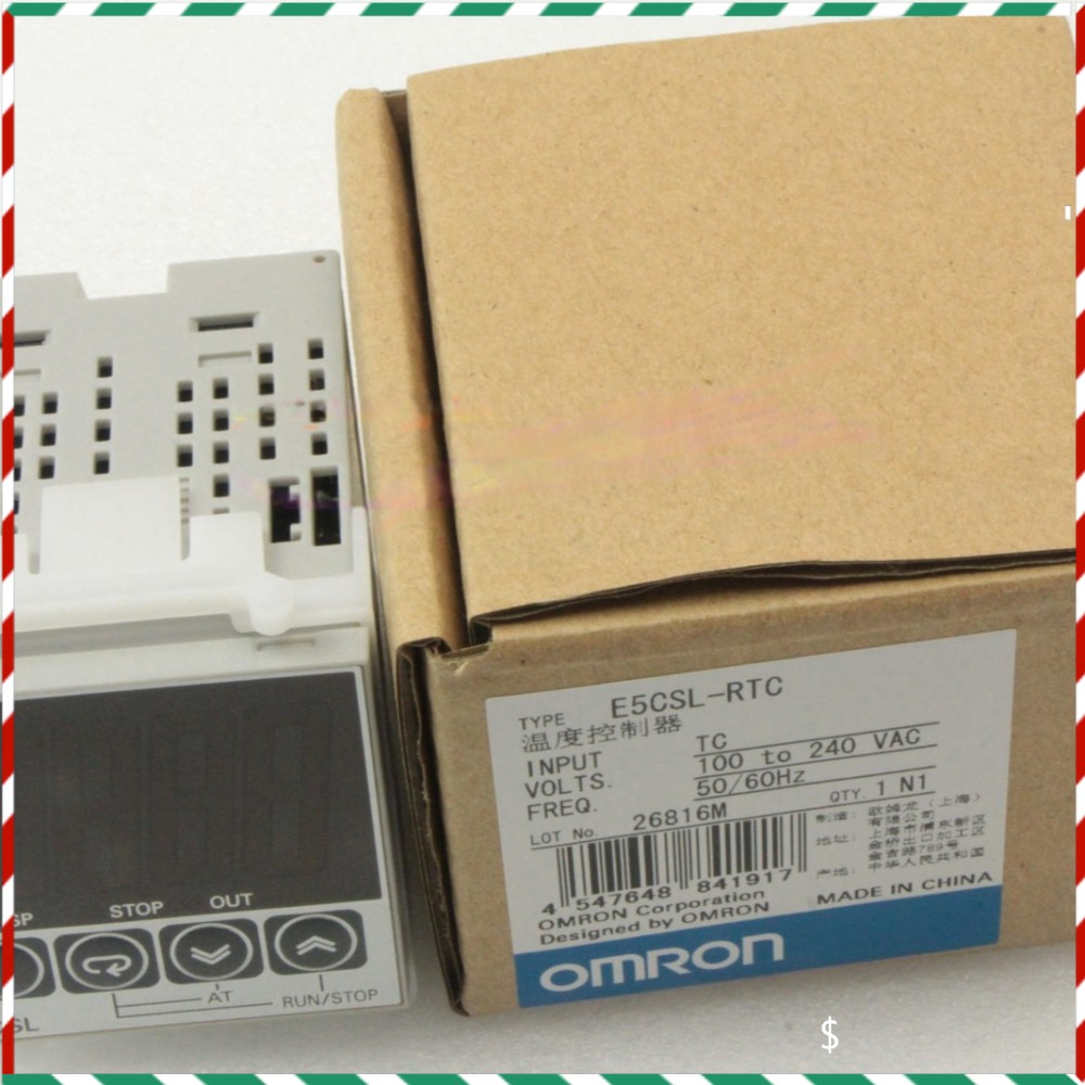 1PCS NEW Omron E5CSL-RTC E5CSLRTC Temperature Controller 100-240V fast ship