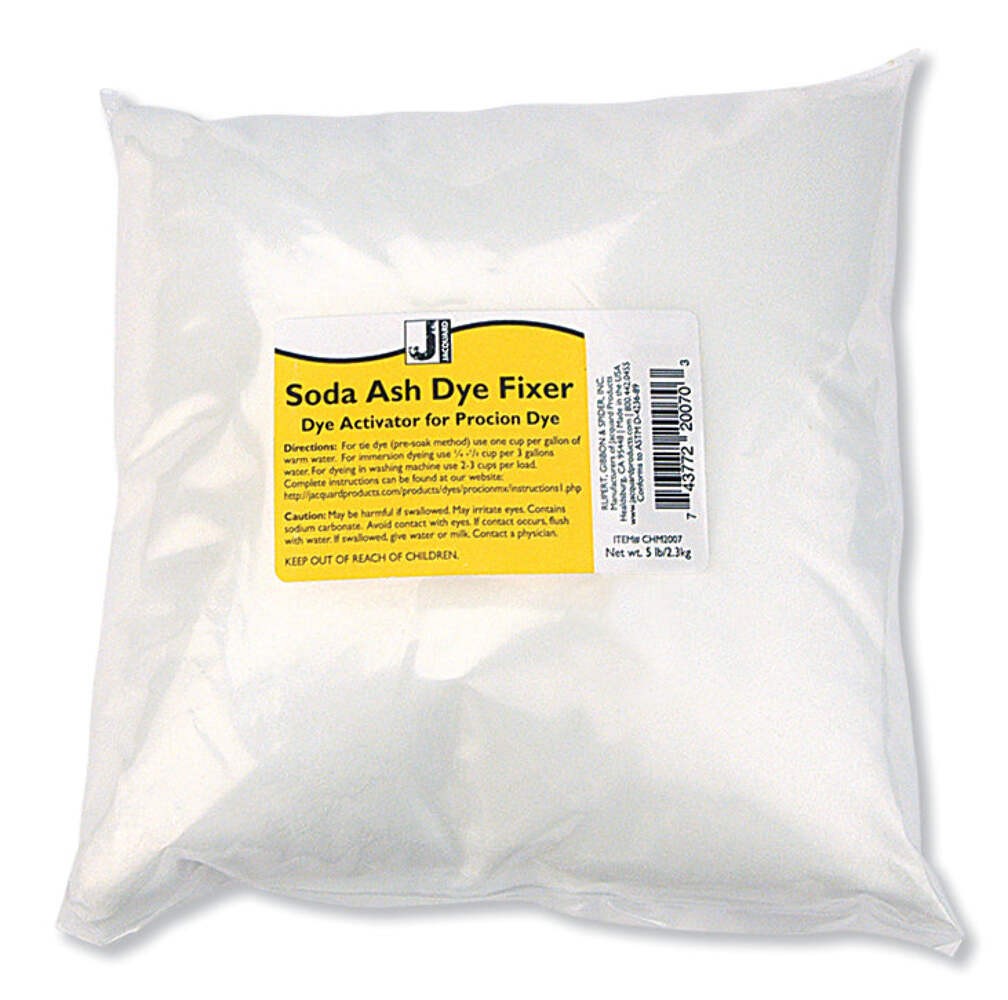 Jacquard Soda Ash Dye Fixer for Procion MX Tie Dye & Fabric Dye