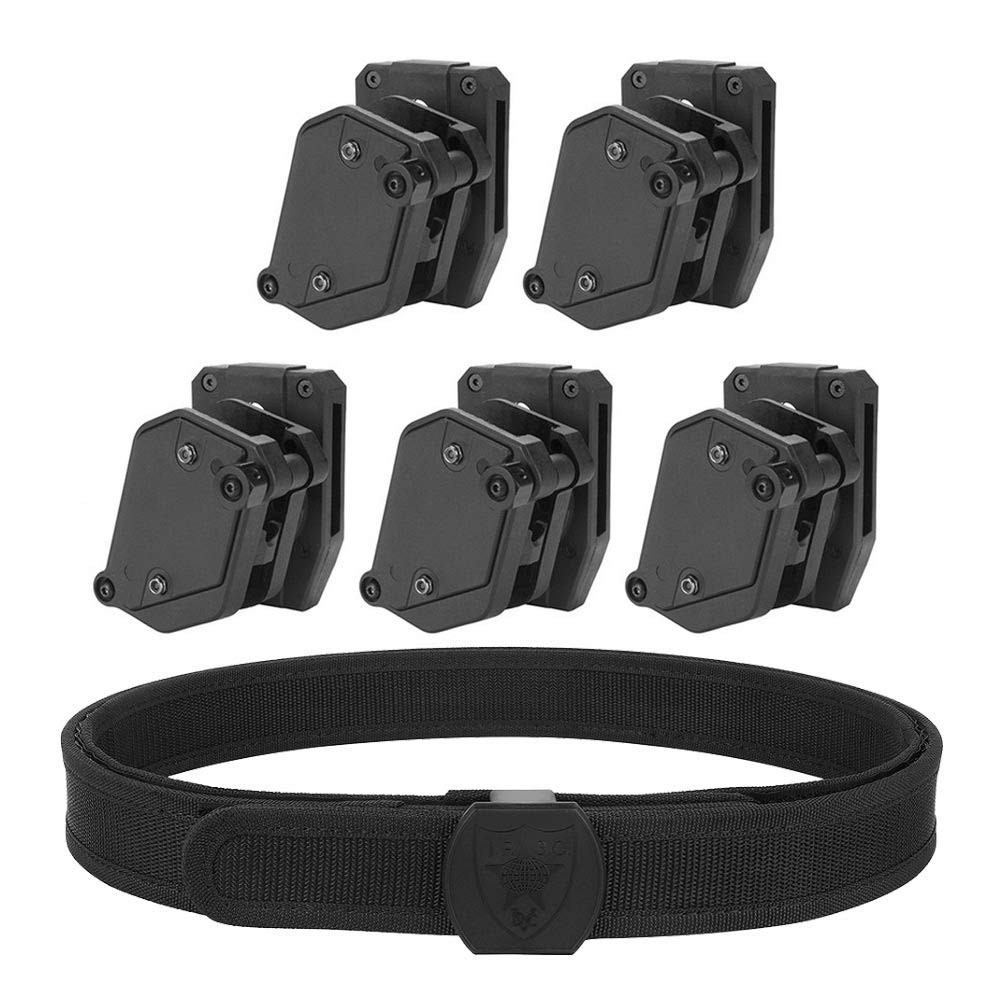 Krydex Ipsc Uspsa Idpa 3-Gun Competition 5 Pcs Speed Pistol Mag Pouches Black
