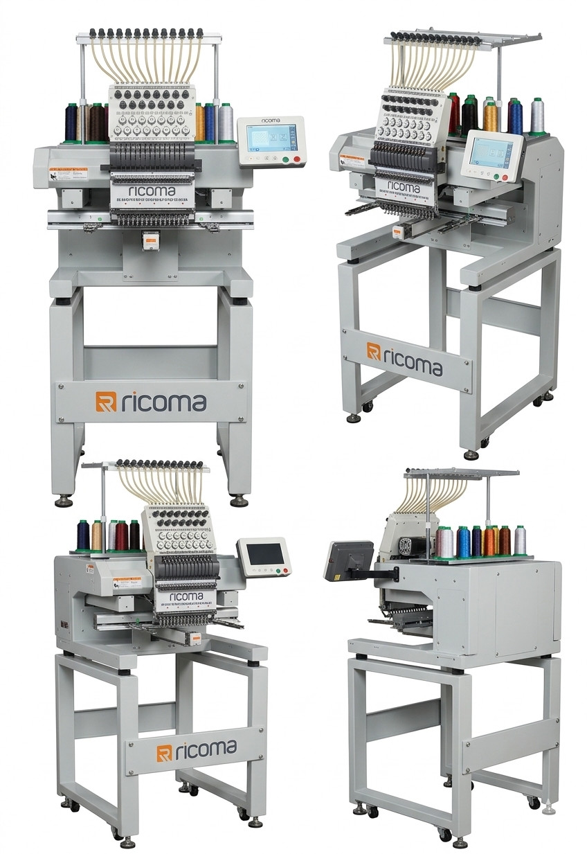 Ricoma MT-1501 Embroidery Machine 15-Needle Single-Head 2024