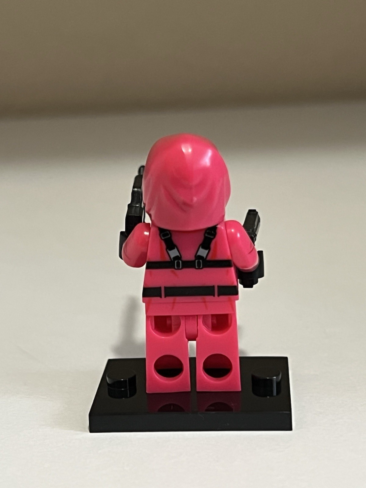 Squid Game Triangle Mask Guard Minifigure Custom
