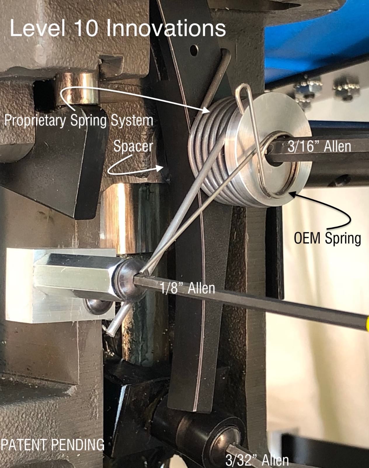 Enhanced Index Spring Kit for Dillon 1050