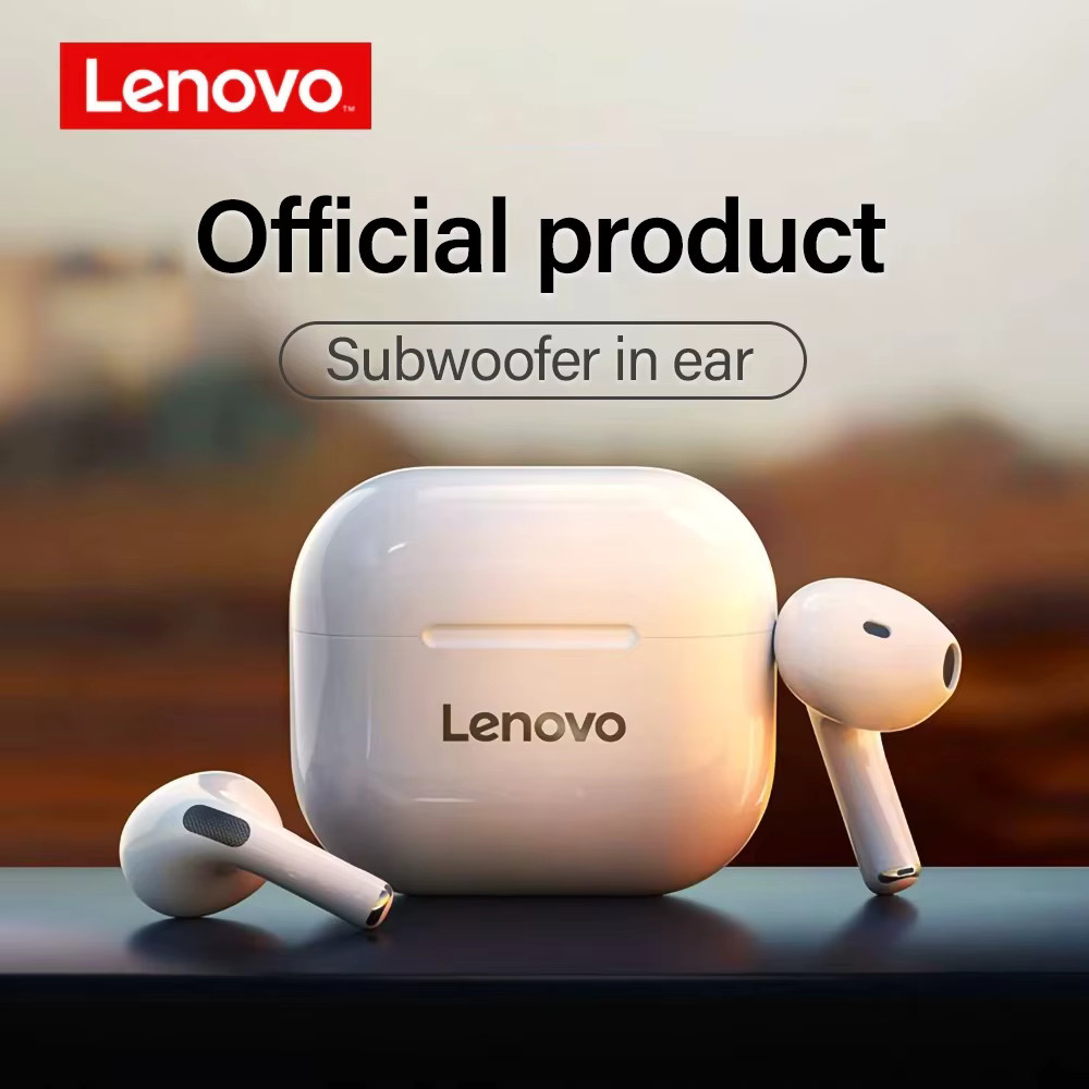 Lenovo LP40 TWS Wireless Earbuds Bluetooth 5.1 Stereo Headphones Touch Control