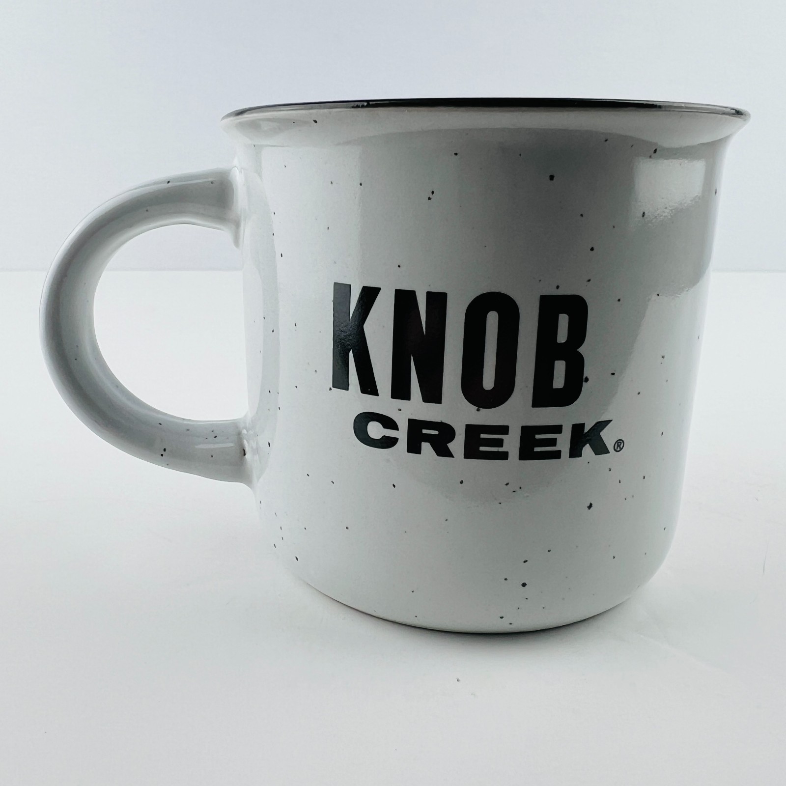 Knob Creek Bourbon Whiskey Ceramic Coffee Drinking Mug Work Hard, Drink Whiskey