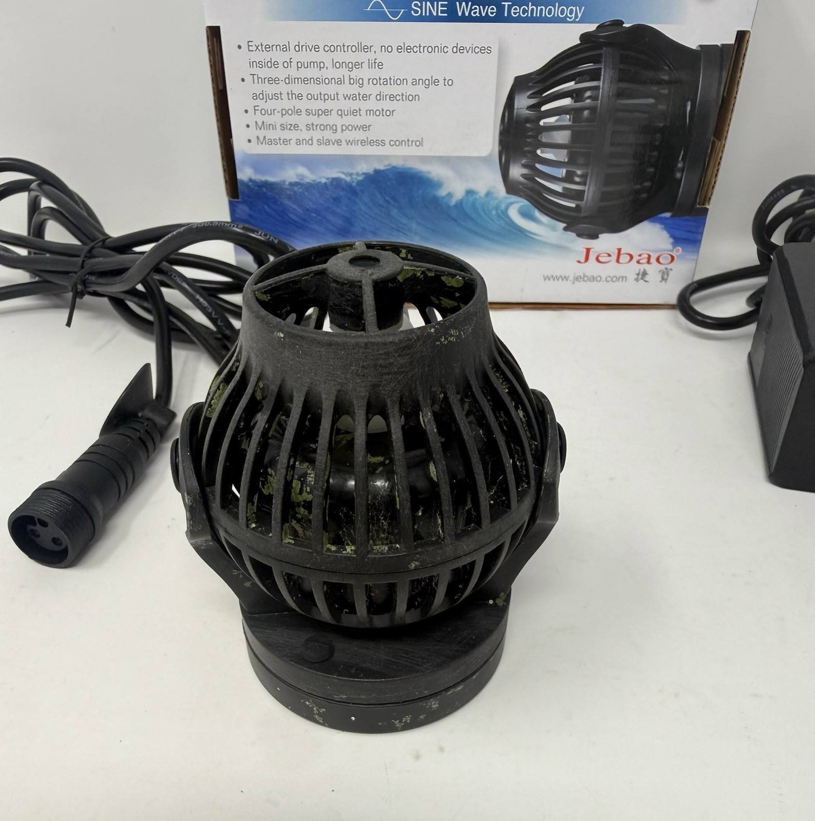 Jecod SOW-8 SINE WAVEMAKER PUMP W/ CONTROLLER 700-8,500 L/hr