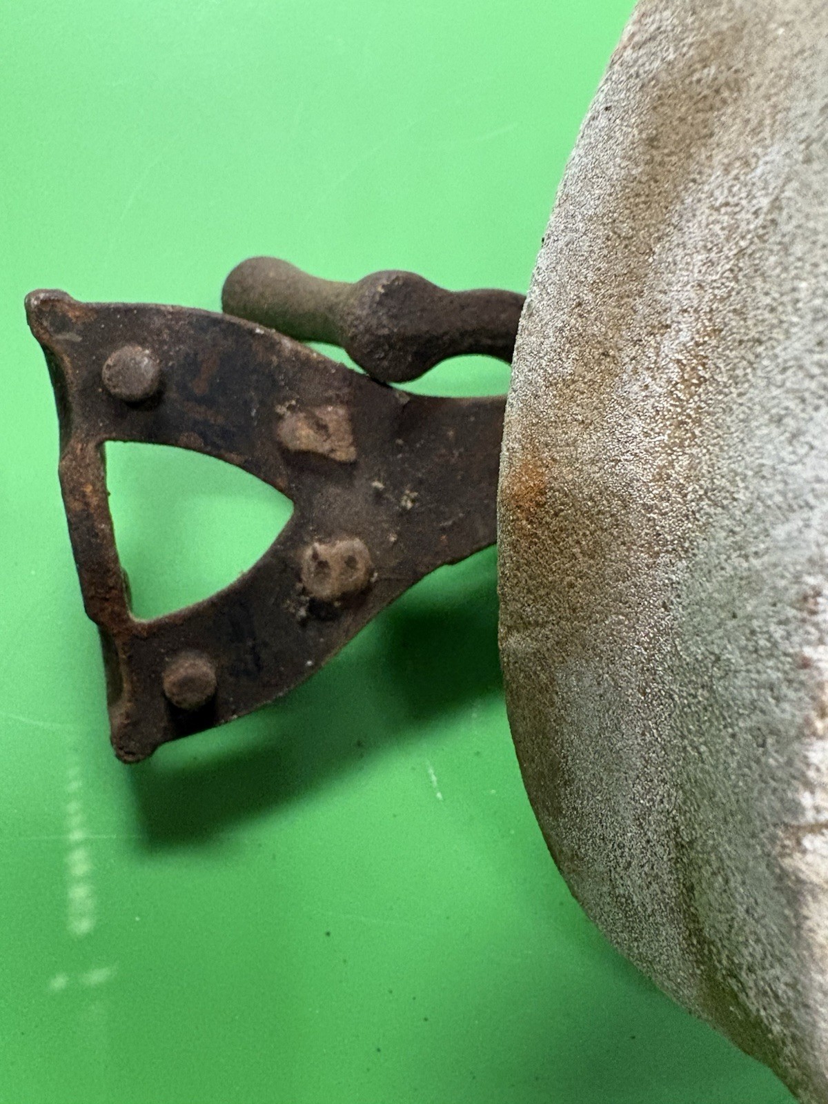 Antique Bench Mount Hand Grinding Wheel