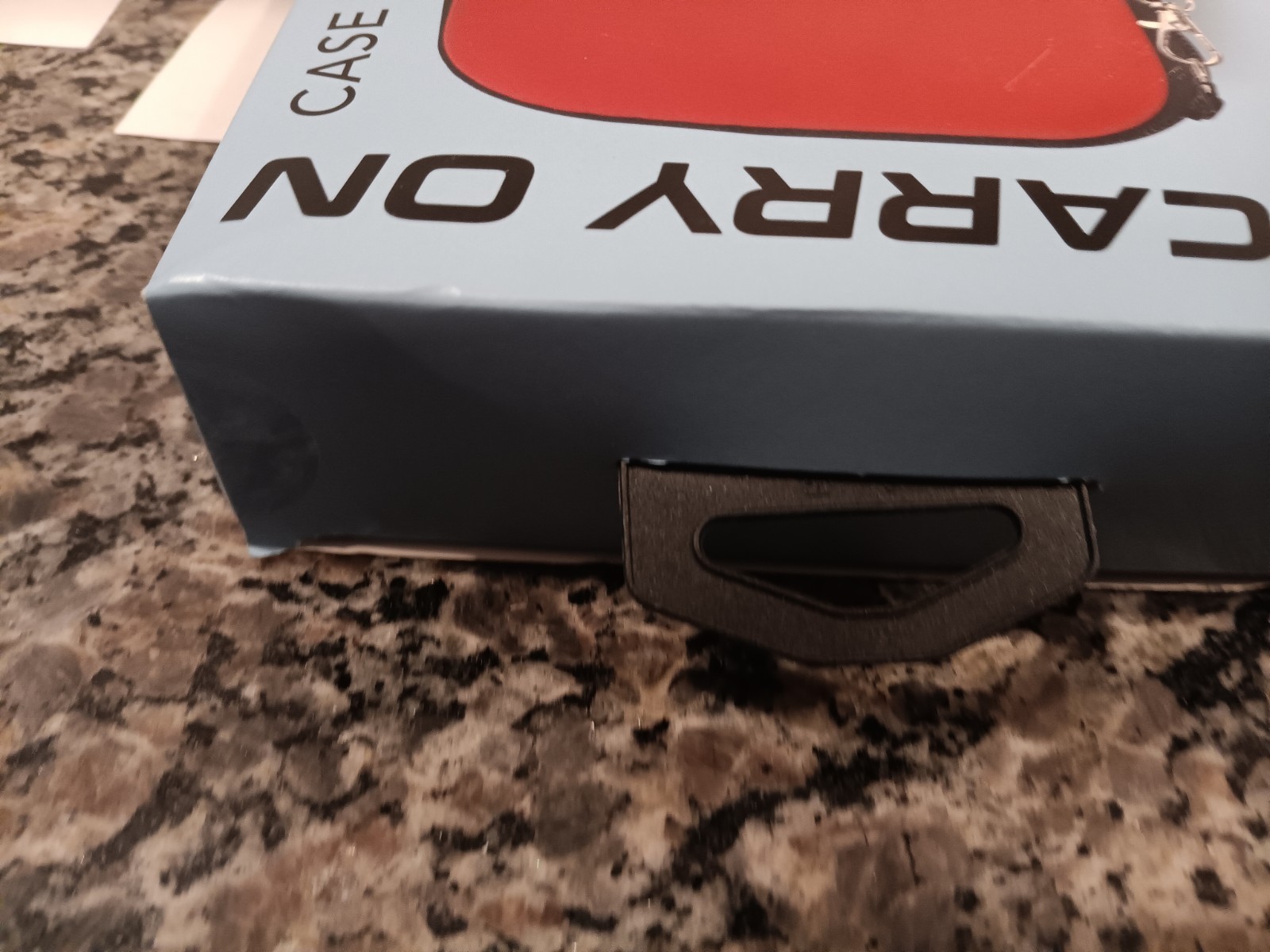 Travel Carrying Case For Nintendo Switch W Strap, Red. NIB