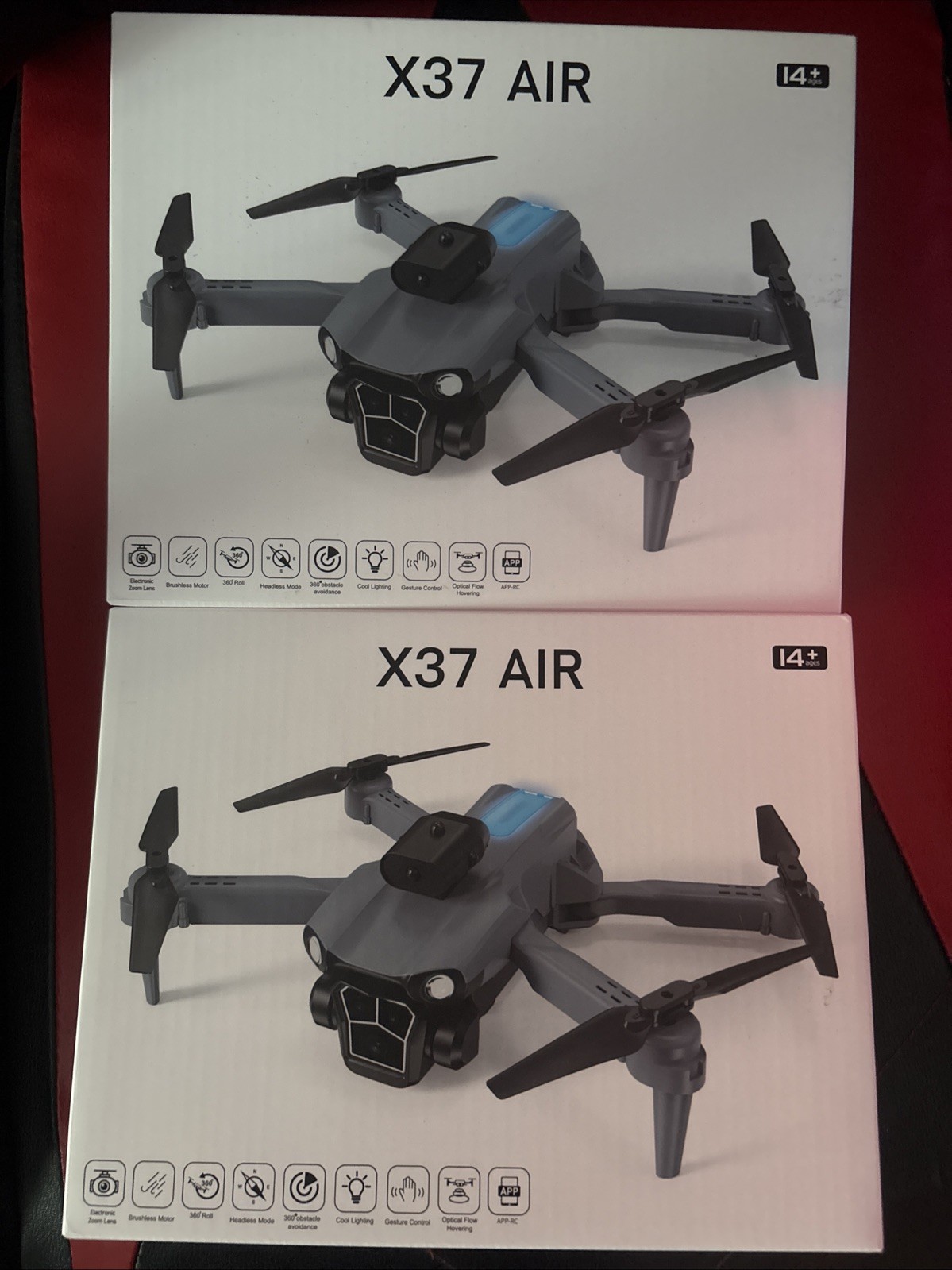 2 Brand New X37 Air Drone