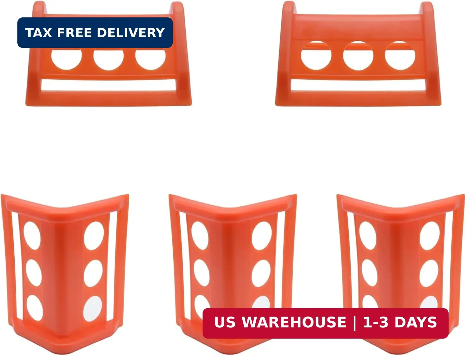 10 PCS Edge Corner Tie Down Protector Plastic Cargo Strap Edge Protector for Car