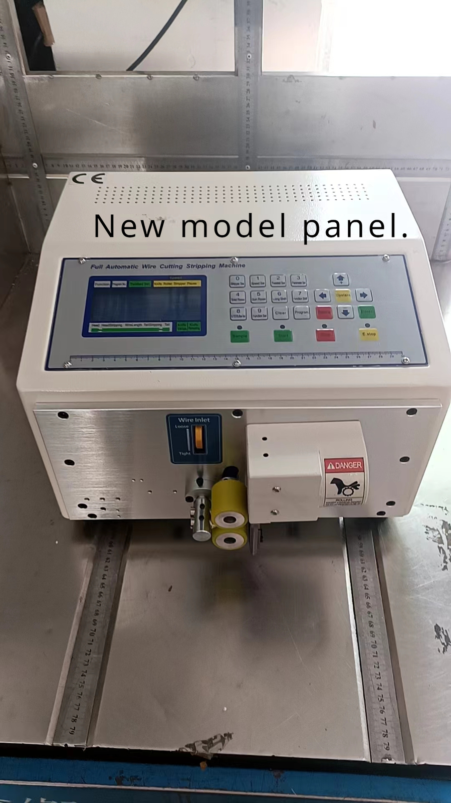 SWT508-QG Automatic Computerized Pipe Cutting Machine Peeling Machines