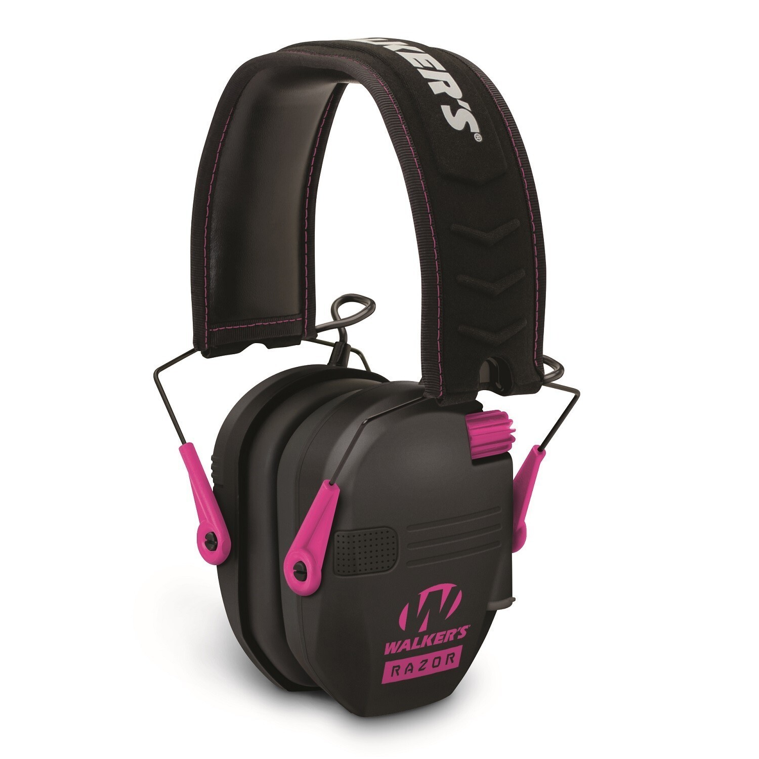 Walker's Razor Slim Electronic Shooting Muffs 2-Pack, Pink