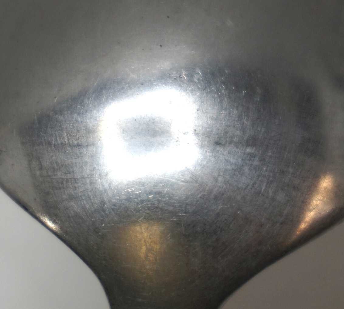 DANSK BASKETWEAVE SILVERPLATE FLATWARE SERVING SPOON SILVERWARE 9.25in JAPAN