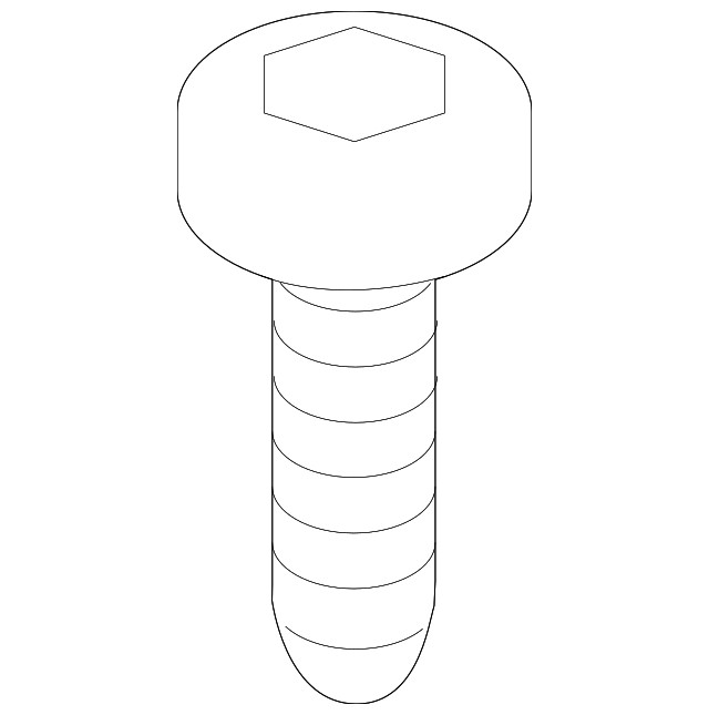 Genuine BMW Mount Bracket Bolt 07-11-9-904-524